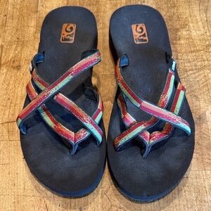 Teva Multicolor Strappy Sandals